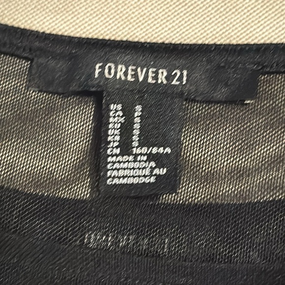 Forever 21 Black Sleeveless Mini Sheath Dress - Picture 5 of 5